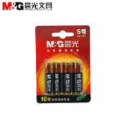 晨光（M&G） 无汞环保干1.5V AA碱性 电池 5号1卡5粒装 