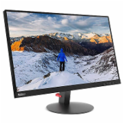 联想（Lenovo）ThinkVision S24e-10 23.8英寸商用办公电脑显示器 低蓝光 VGA HDMI接口