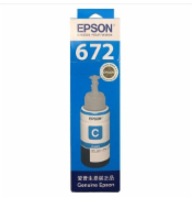 爱普生T6722原装墨水青色