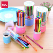 得力(deli)7065水彩笔 12色水彩笔