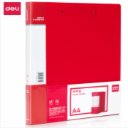 得力64511中国红双强力夹(红)(个)