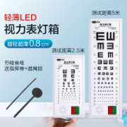 可孚 医用视力表灯箱2.5米成人 国际标准医院对数测试表
